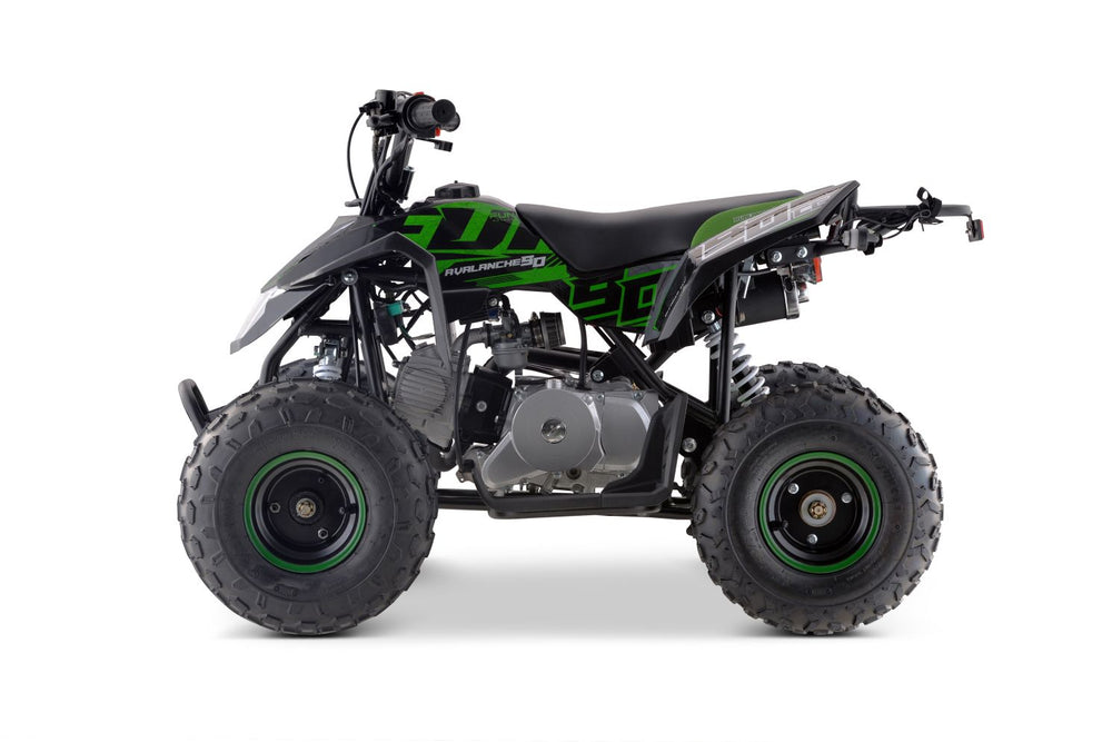 Quadriciclo Infantil Fun Motors Avalanche 90cc Verde