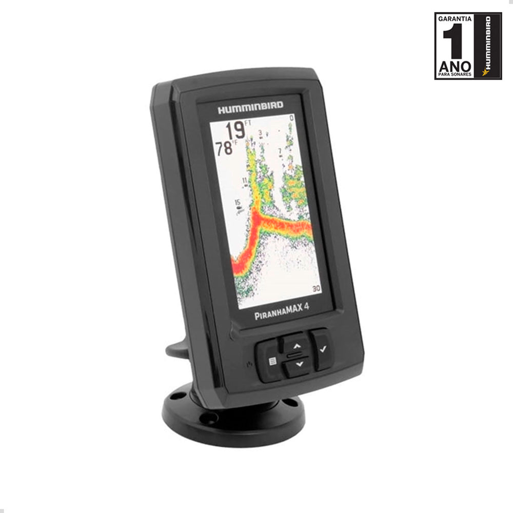 Sonar Humminbird Piranhamax 4 Com Display Colorido