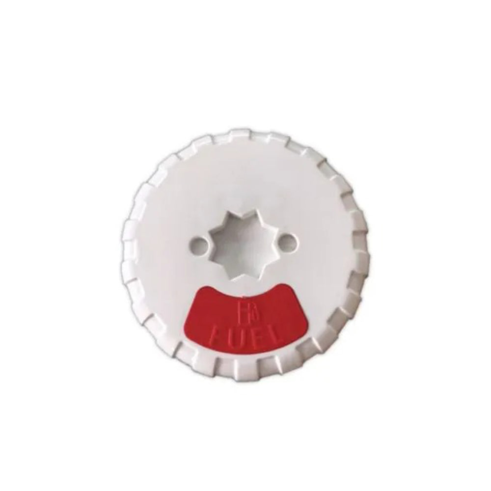 737 Tampa Para Tanque Combustível Agulheiro PVC Branca/Vermelha
