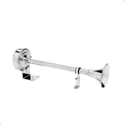 Buzina Corneta em Aço Inox 12 Volts 16-3/4" 106 Decibeis