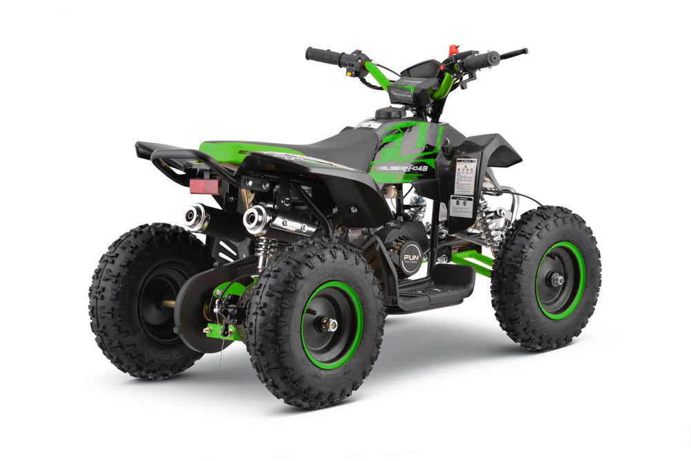 Quadriciclo Infantil Fun Motors Ligeirinho 49cc Verde