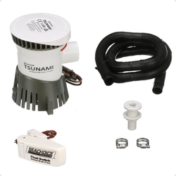 Bomba Porão Attwood 1200 GPH + Automático + Kit Instalação