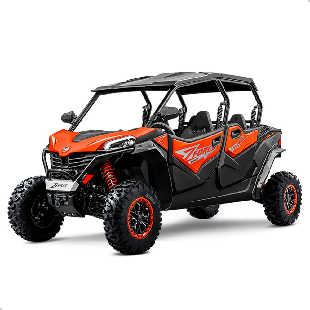 Quadriciclo SSV CFMOTO ZForce 950 Quatro Lugares Laranja