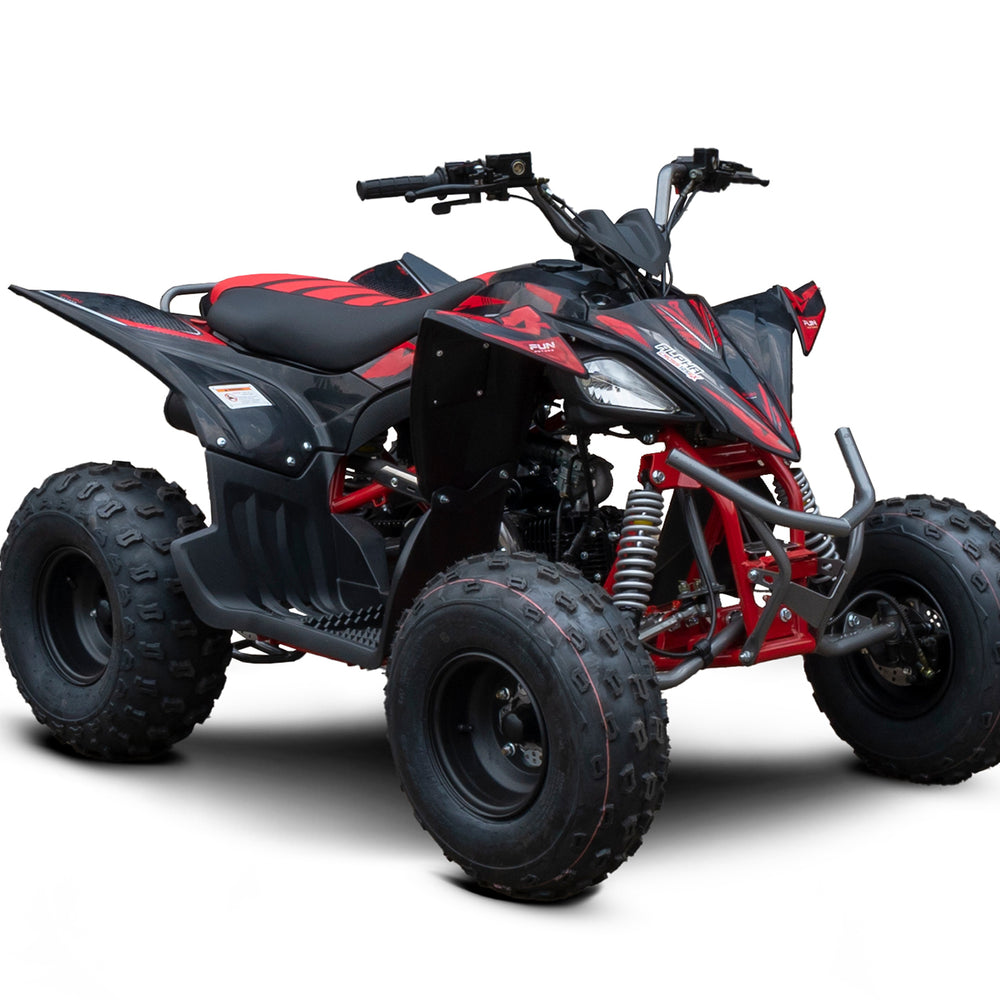 Quadriciclo Infantil Fun Alpha Cross 125cc X Preto