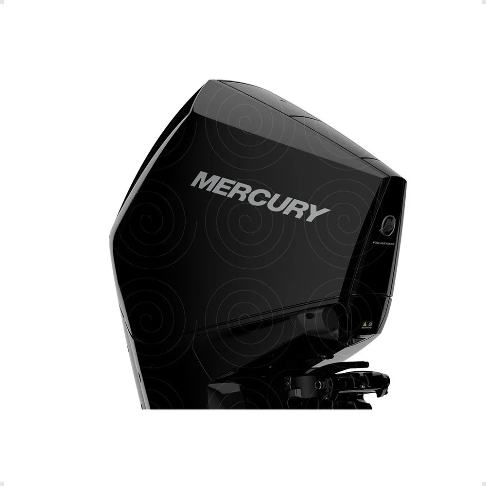 Motor Popa Mercury 4 Tempos 300hp L V8 Preto Direção Mecânica