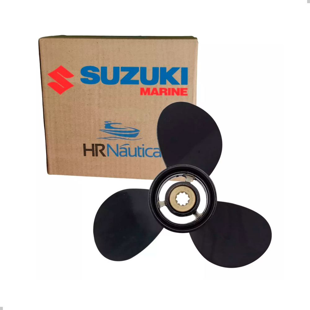 Hélice Para Motor de Popa Suzuki 15hp 2 Tempos 9.1/4