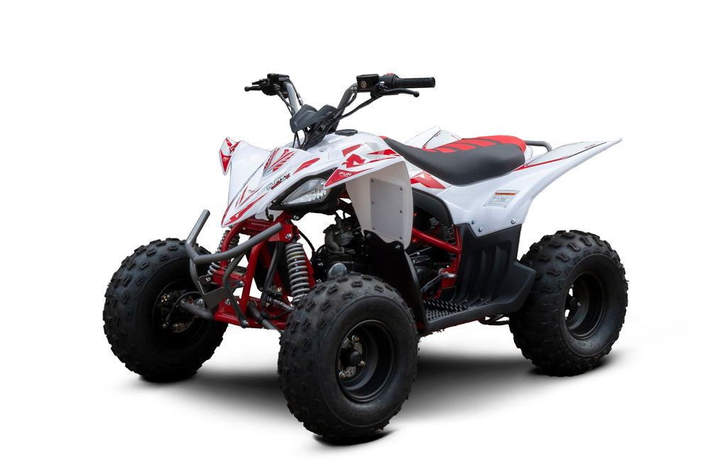 Quadriciclo Infantil Fun Alpha Cross 125cc X Branco