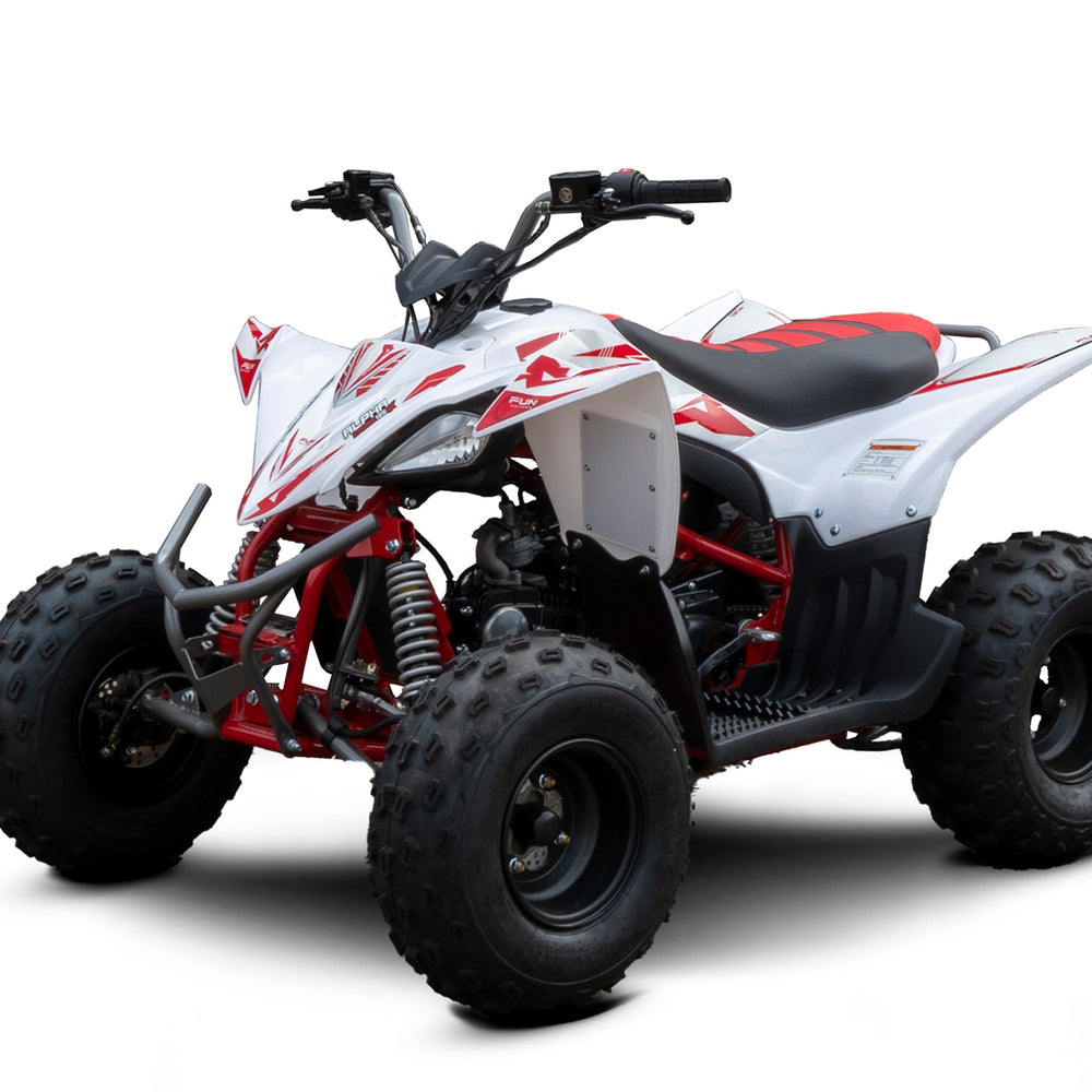 Quadriciclo Infantil Fun Alpha Cross 125cc X Branco