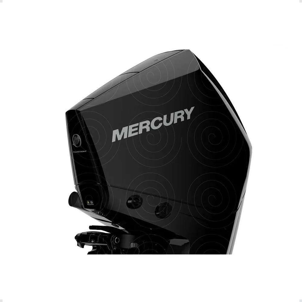 Motor Popa Mercury 4 Tempos 300hp L V8 Preto Direção Mecânica