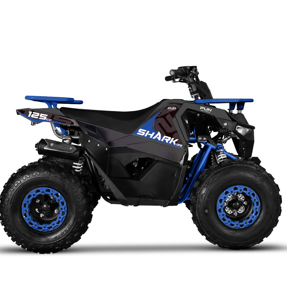 Quadriciclo Infantil Fun Shark 125cc Azul