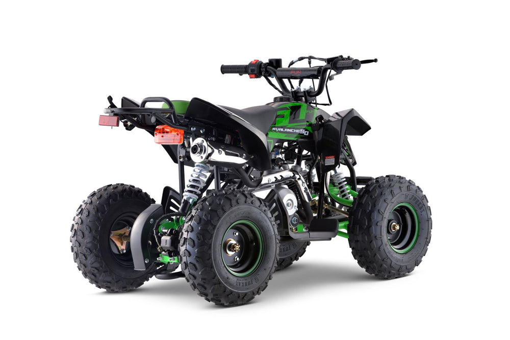 Quadriciclo Infantil Fun Motors Avalanche 90cc Verde