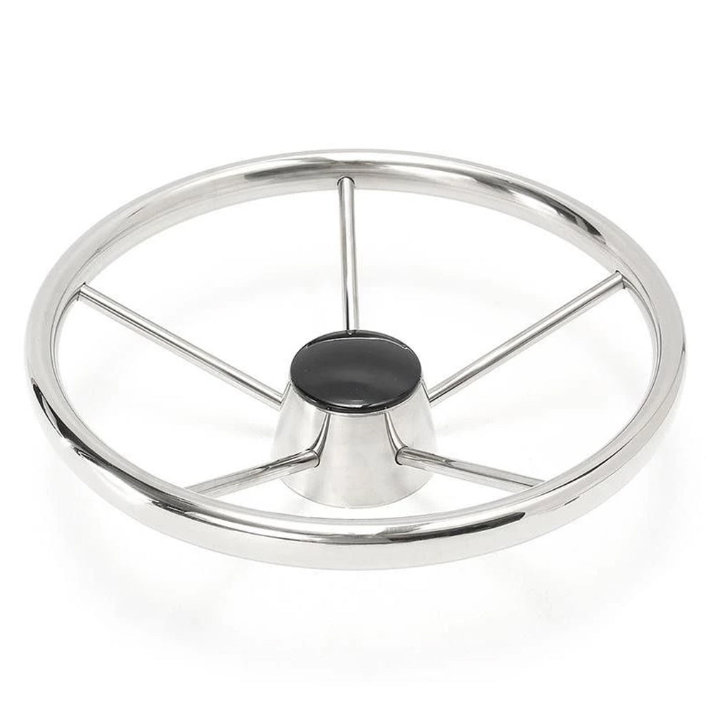 Volante Para Barco Em Aço Inox Diâmetro 34,3 Centímetros