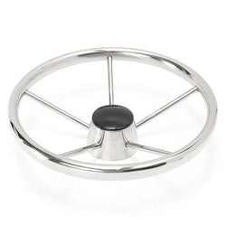 Volante Para Barco Em Aço Inox Diâmetro 34,3 Centímetros