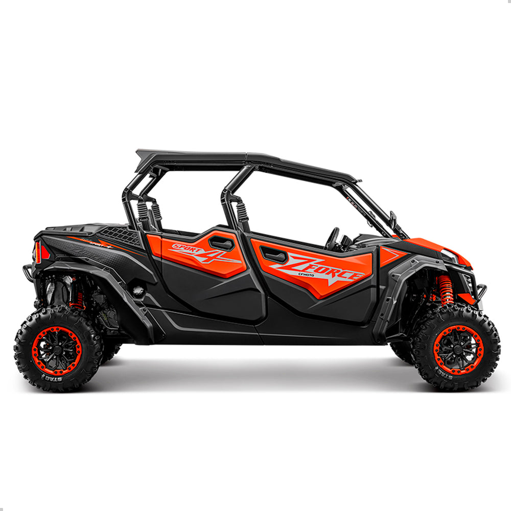 Quadriciclo SSV CFMOTO ZForce 950 Quatro Lugares Laranja