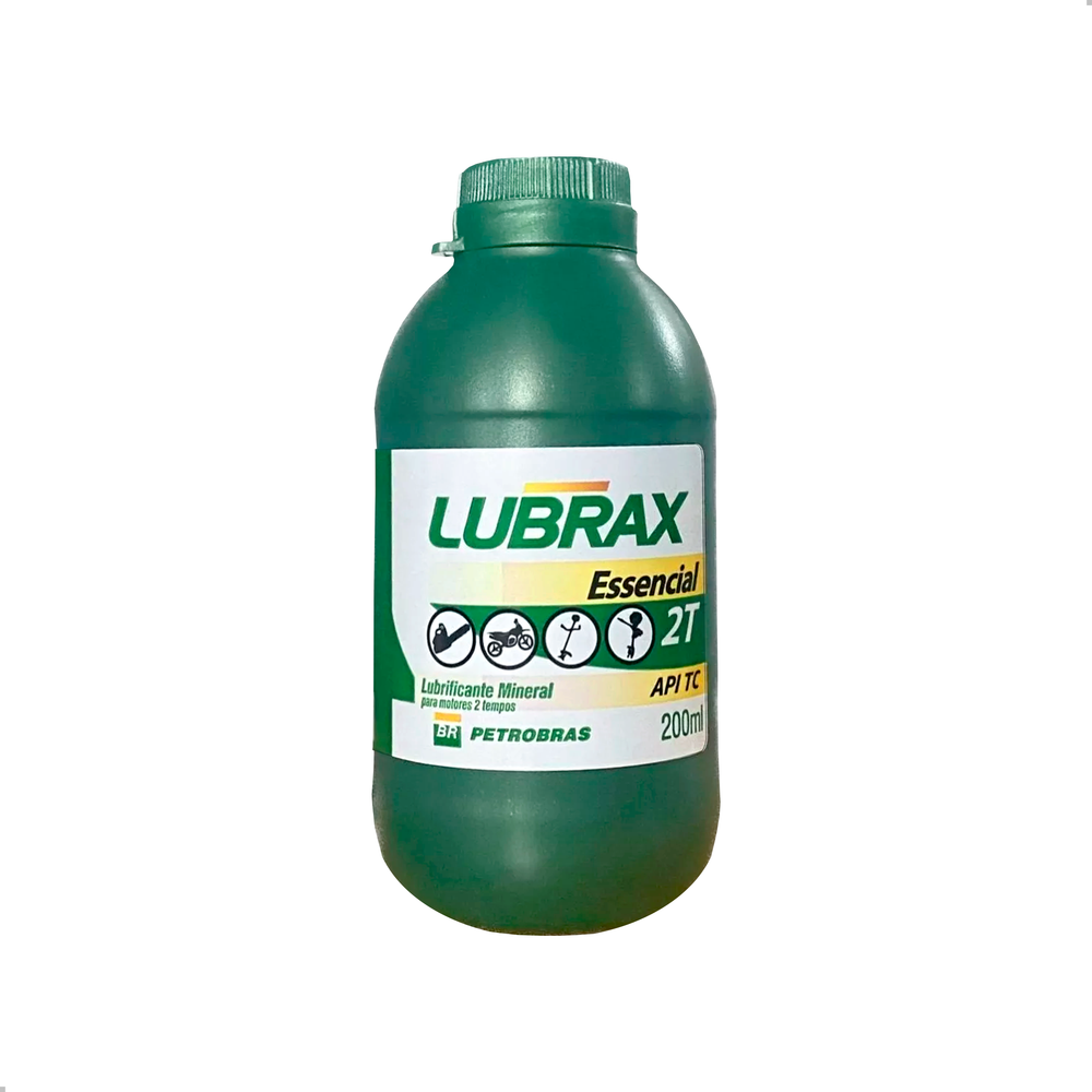 Óleo Lubrax 200ML DT30 2 Tempos Moto Roçadeira Motosserra