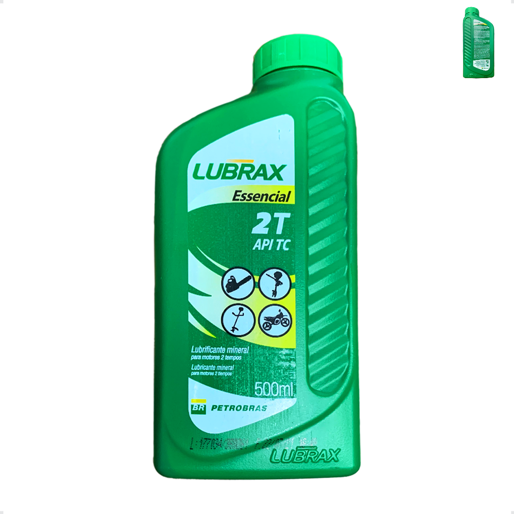 Óleo Mineral Lubrax Essencial 2 Tempos TC 500ml