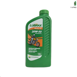 Óleo Lubrax Sae 20w50 Para Motocicletas API SL 1 Litro